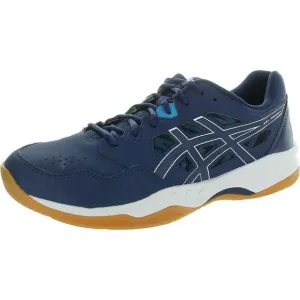 Asics Mens GEL-RENMA Blue Faux Leather Running &amp; Training Shoes Shoes New