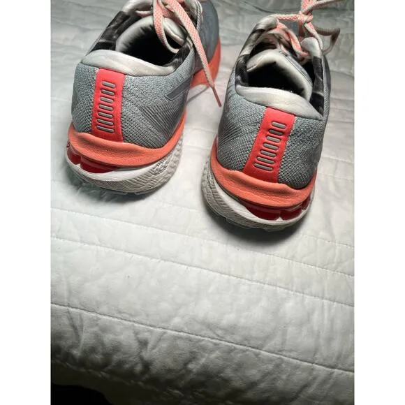 ASICS women’s GT-2000 10 Running Shoes, Trainers, Gray/Pink, Athletic Trainers