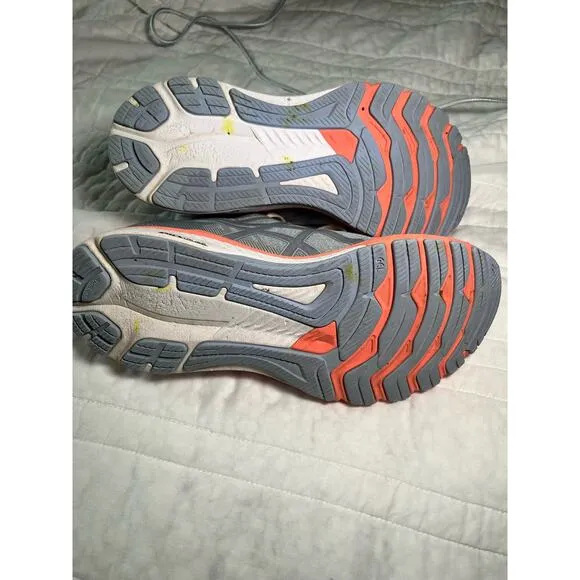 ASICS women’s GT-2000 10 Running Shoes, Trainers, Gray/Pink, Athletic Trainers