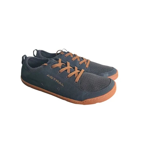 Astral Men's Loyak Minimalist Shoe Navy Brown Size 11 EU 45 1/2