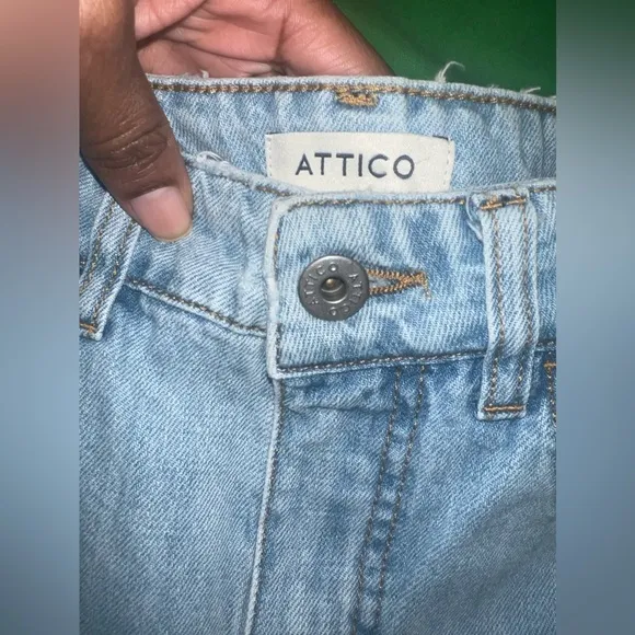 Attico Light Blue Women's Jeans size 28- Runs Small