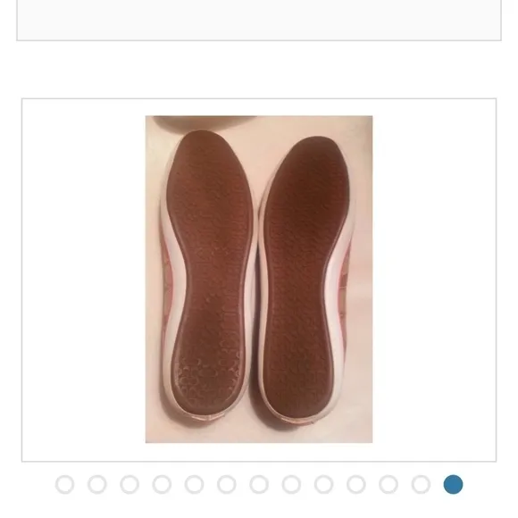 Authentic COACH LANDON FLAT SHOES SIZE 8.5