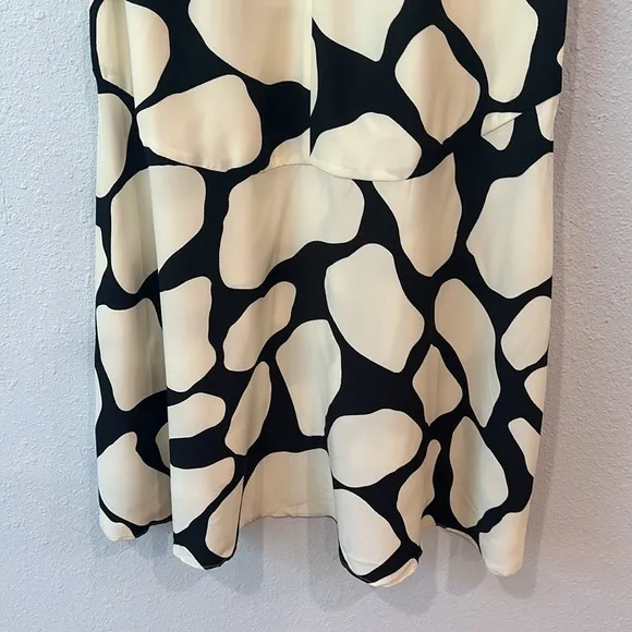 AYR The Fancy Lady Silk Midi Dress In Modern Art Size Small