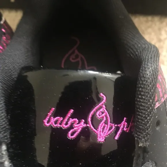 Baby Phat Girls Black Pink Casual Sneakers Shoes Choose Your Size
