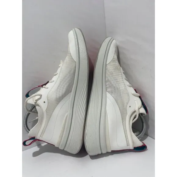 Bala Twelves FLOW all white Healthcare Athletic Shoes Men 8.5 Women 9.5