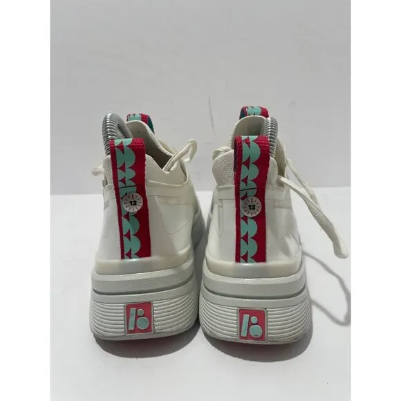 Bala Twelves FLOW all white Healthcare Athletic Shoes Men 8.5 Women 9.5
