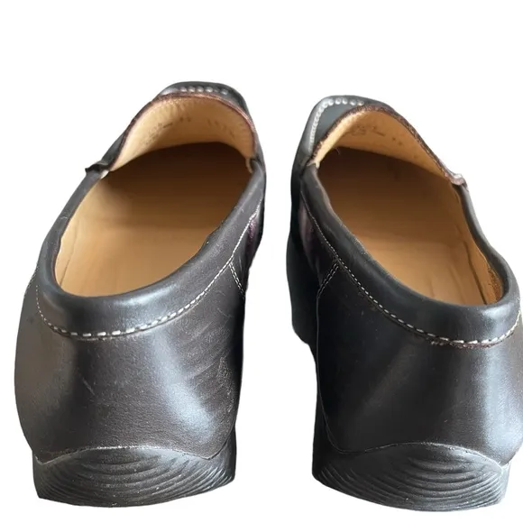 Bally Of Switzerland Delos Chocolate Brown Driving Loafers Size 37.5
