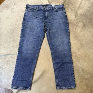 Banana Republic Jeans Mens Size 42x32 Blue Slim Fit Med Wash Denim