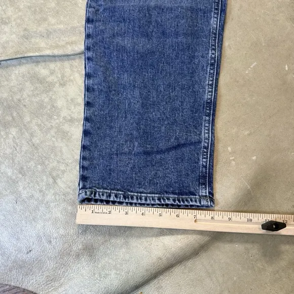 Banana Republic Jeans Mens Size 42x32 Blue Slim Fit Med Wash Denim