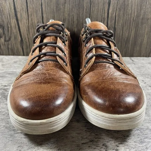 Bed Stu Mens Shoes Workshop Brown Leather Casual Style Distressed Size 11