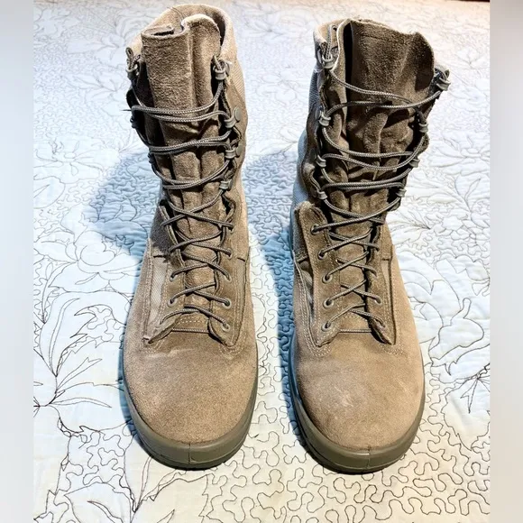 BELLEVILLE 690V Goretex Sage Green Waterproof Military Flight Boot Mens 10.5R❤️