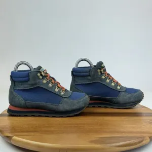 Big Kids LL bean Katahdin Waterproof Blue Athletic Hiking‎ Boots Shoes Size 2 Y