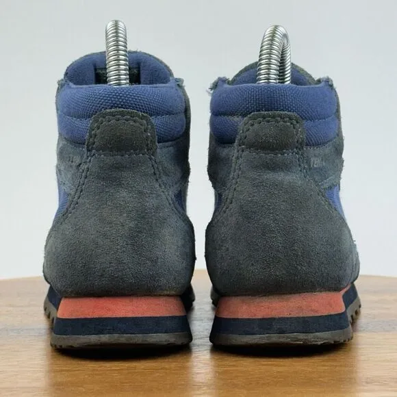 Big Kids LL bean Katahdin Waterproof Blue Athletic Hiking‎ Boots Shoes Size 2 Y