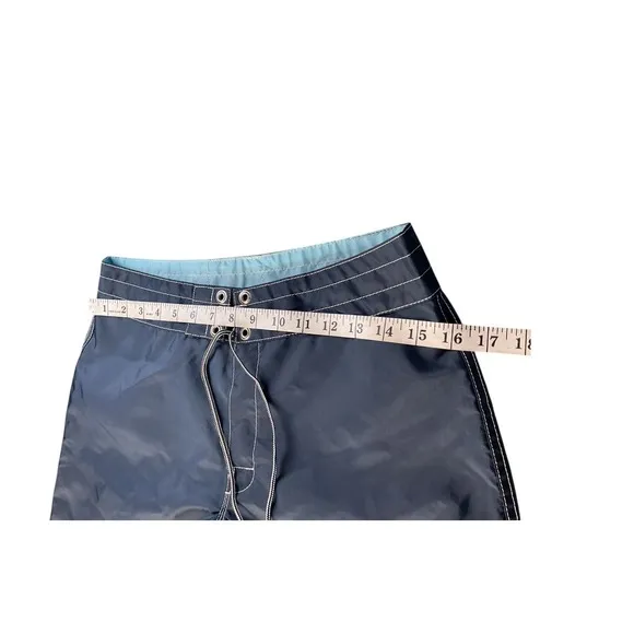 Birdwell Beach Britches Mens 30 Blue Board Shorts Swim Trunks Surfing Vintage