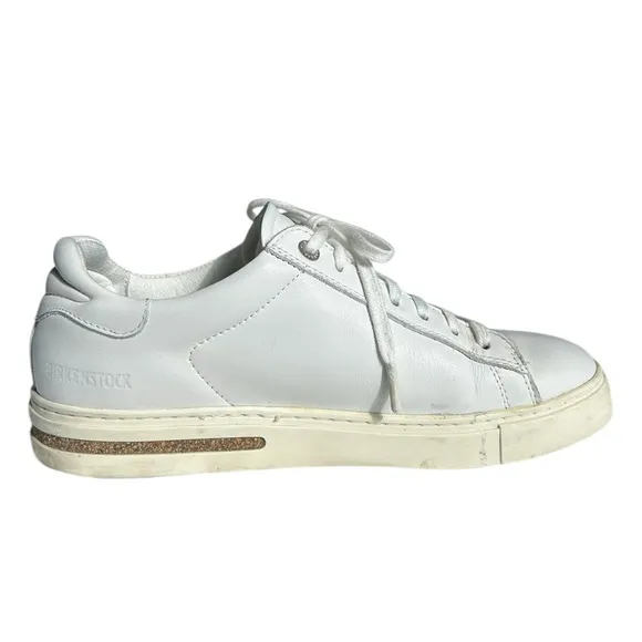 Birkenstock Bend Low Sneaker Leather - Antique White Women’s 38 US 7-7.5