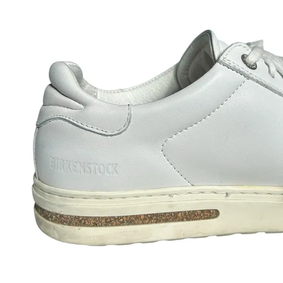 Birkenstock Bend Low Sneaker Leather - Antique White Women’s 38 US 7-7.5