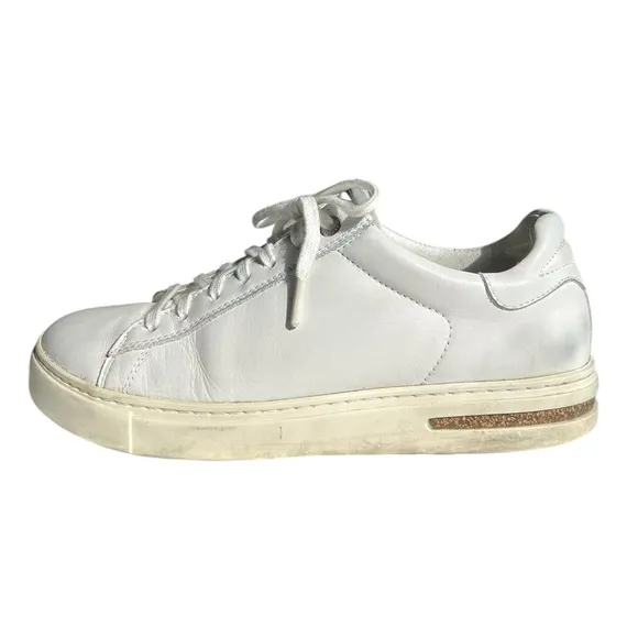 Birkenstock Bend Low Sneaker Leather - Antique White Women’s 38 US 7-7.5