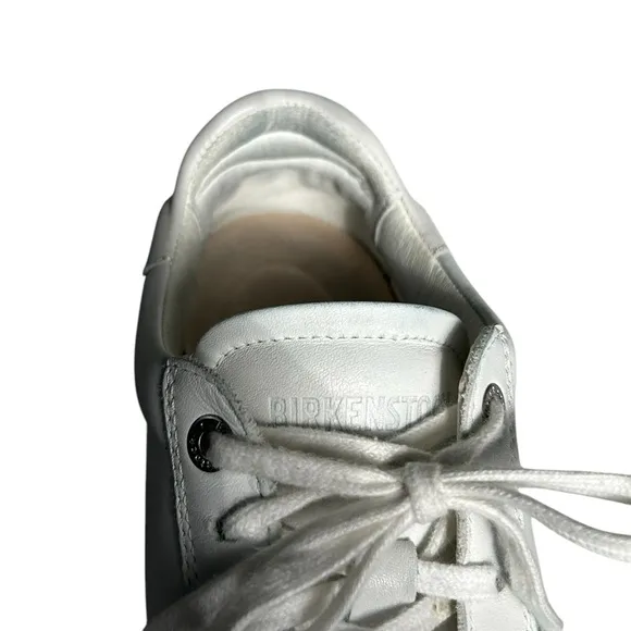 Birkenstock Bend Low Sneaker Leather - Antique White Women’s 38 US 7-7.5