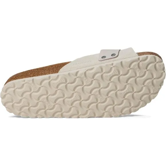 Birkenstock Shoes Oita Antique White Printed Footbed Sandals
