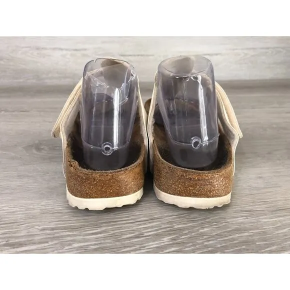 Birki’s by Birkenstock Womens Sandal White 5 Casual Slip-On Thong Casual