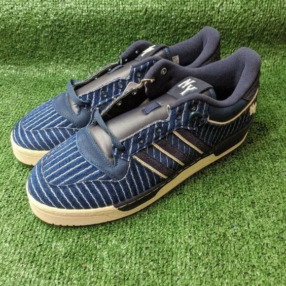 BRAND NEW ADIDAS RIVALRY‎ LOW 86 Mens Size 12.5 UNRELEASED NY YANKEES RARE