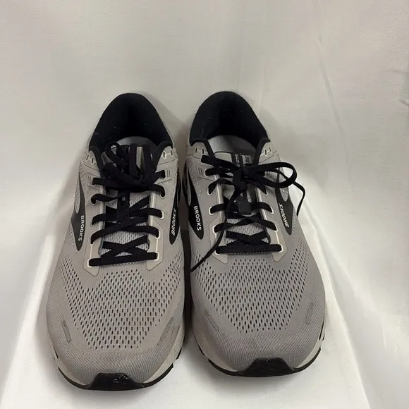 Brooks Adrenaline GTS 22 Road Running Sneakers Gray/Black Size 15 4E Extra Wide
