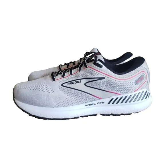 Brooks Ariel GTS 23 Women’s Size 9.5 D Wide Gray Running Shoes Sneakers
