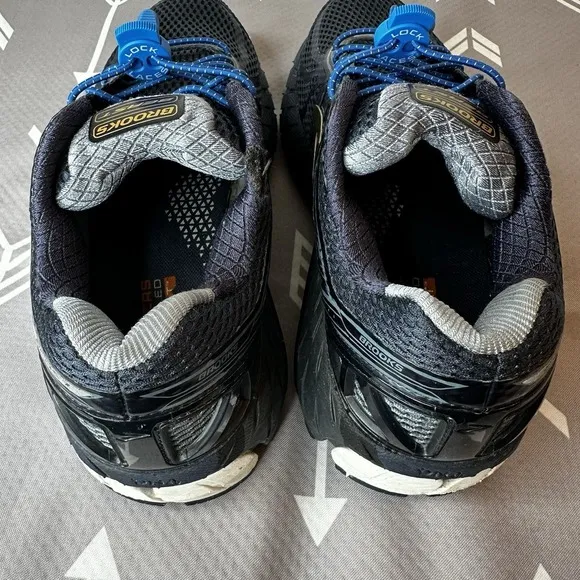 Brooks Beast DNA Flex TRA Men Dark Blue Running Shoes Size 8.5 Medium D