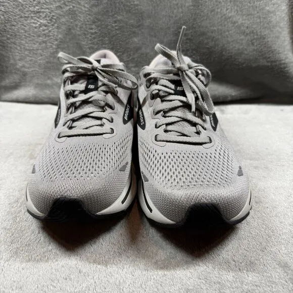 Brooks Ghost 15 Gray Running Shoes Men’s Size 7.5 2E Wide