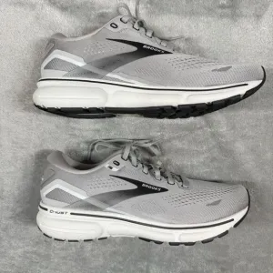 Brooks Ghost 15 Gray Running Shoes Men’s Size 7.5 2E Wide