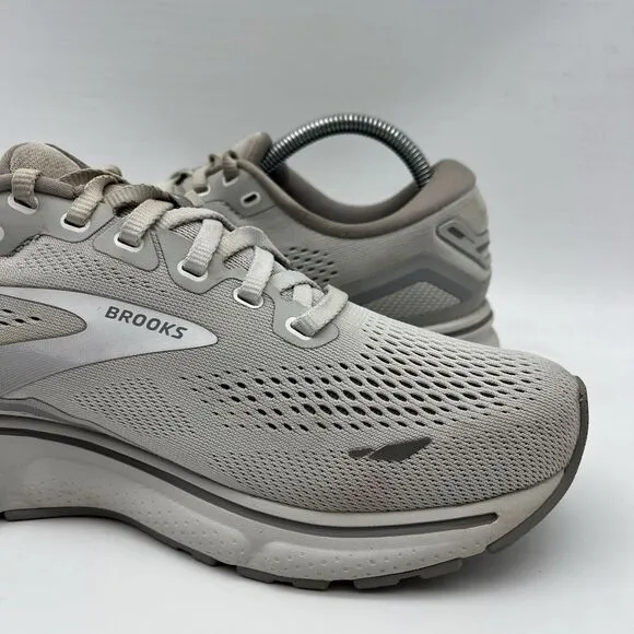 Brooks Ghost 15 Women's 9 D Wide Triple Gray Running Training Shoes