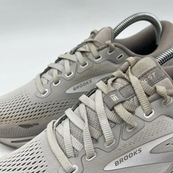 Brooks Ghost 15 Women's 9 D Wide Triple Gray Running Training Shoes