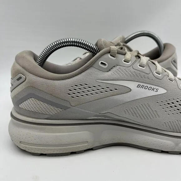 Brooks Ghost 15 Women's 9 D Wide Triple Gray Running Training Shoes