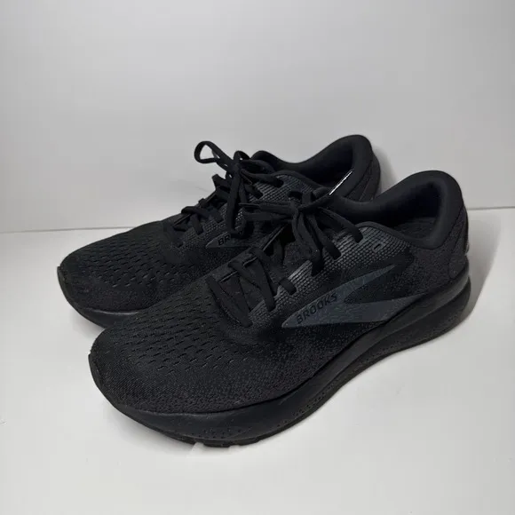 Brooks Ghost 16 Shoes Mens‎ 11.5 Wide Black Ebony Run Neutral Trainer Stability
