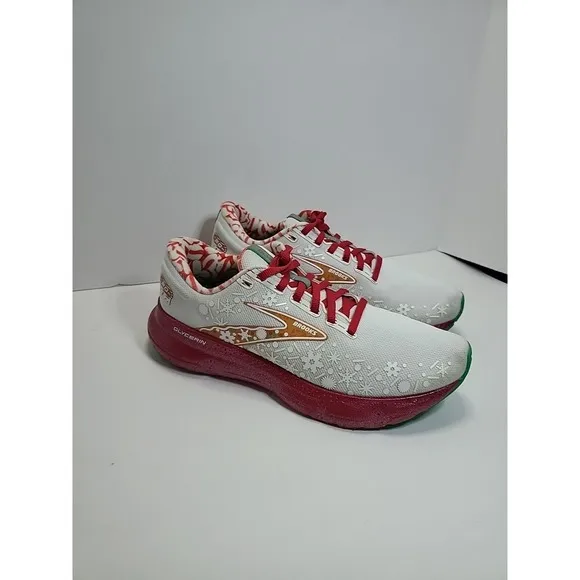 Brooks Glycerin 20 Run Merry Holiday Running Shoes Mens Size 10