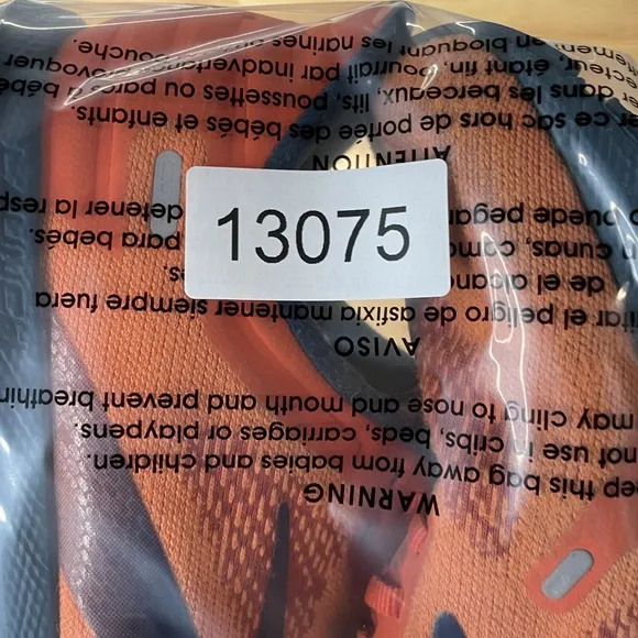 Brooks Launch 9 Running Shoes Men's 12 Orange Navy Performance Training Outdoor