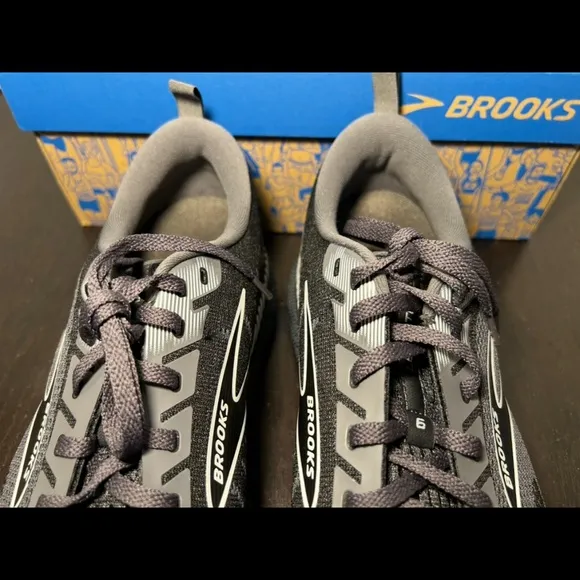 Brooks Levitate GTS 6 Running Shoes Sneakers Black Pearl/Ebony/White Men’s 11.5