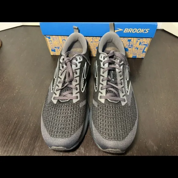 Brooks Levitate GTS 6 Running Shoes Sneakers Black Pearl/Ebony/White Men’s 11.5
