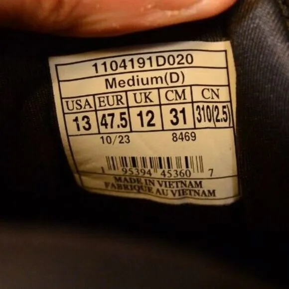 Brooks Mens Glycerin 21 1104191D020 Black Running Shoes Sneakers Size‎ 13 D