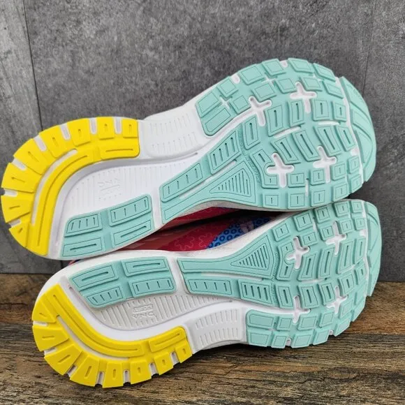 Brooks Trace 3 Size 11 Mens Pink Blue Yellow Multicolor Casual Running Shoes