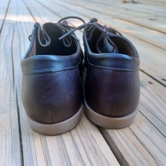 Buckaroo Brown Men's Moc Toe Casual Shoes Sz 43/ 9