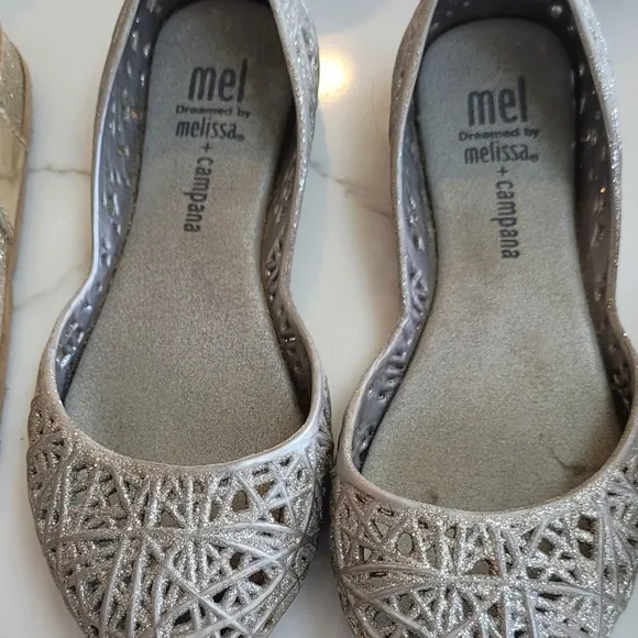 Bundle Of Girl's Summer Shoes, Including Mini Melissa's, Size 11