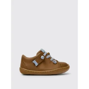 Camper Peu Cami Brown Leather Baby Shoes Kids Footwear