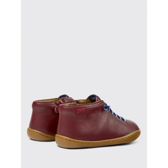 Camper Shoes kids Burgundy Sneakers