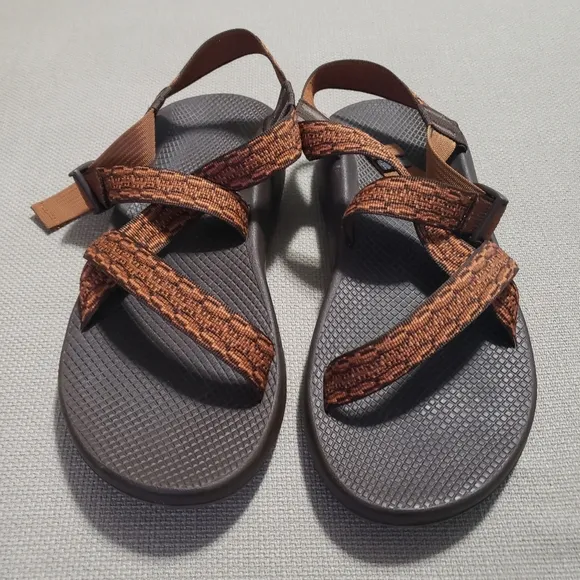 Chaco Men's Classic Performance footwear Outdoor Brown Hiking Sandal Shoes Sz 13