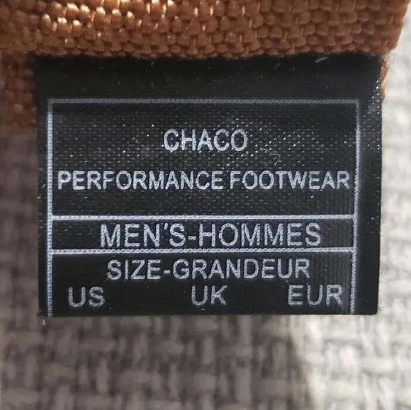 Chaco Men's Classic Performance footwear Outdoor Brown Hiking Sandal Shoes Sz 13