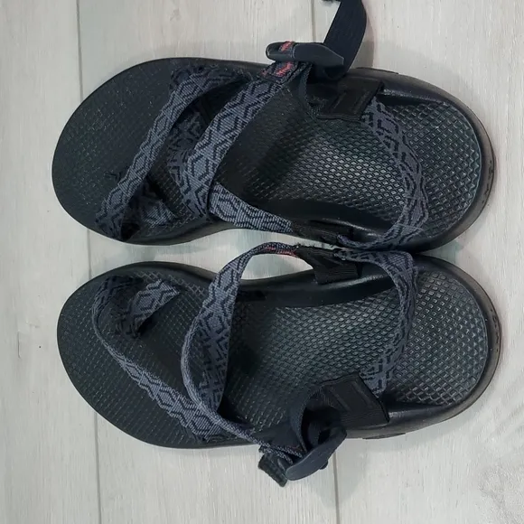 Chaco Mens Classic Z/2 Outdoor Hiking Stepped Navy  Sandals shoes sz 10