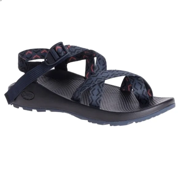 Chaco Mens Classic Z/2 Outdoor Hiking Stepped Navy  Sandals shoes sz 10