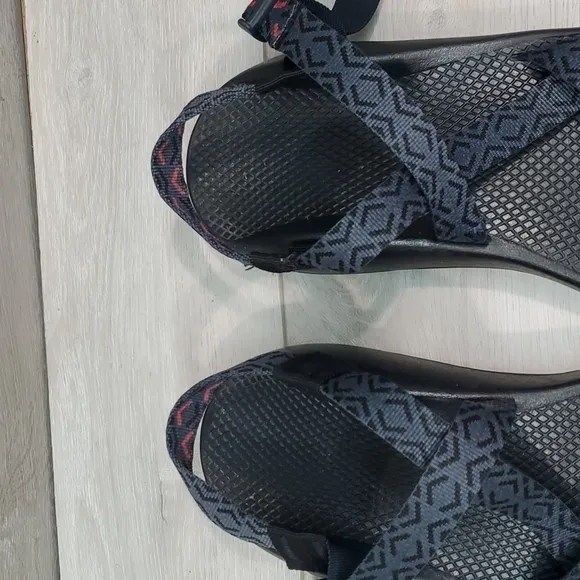 Chaco Mens Classic Z/2 Outdoor Hiking Stepped Navy  Sandals shoes sz 10