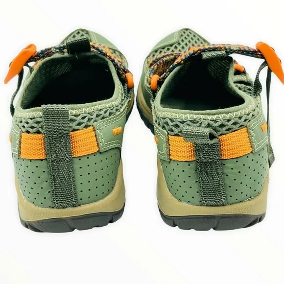 Chaco Odyssey Waterproof Hiking Sneakers Green Size 1 Kids Low Top Shoes NWOT
